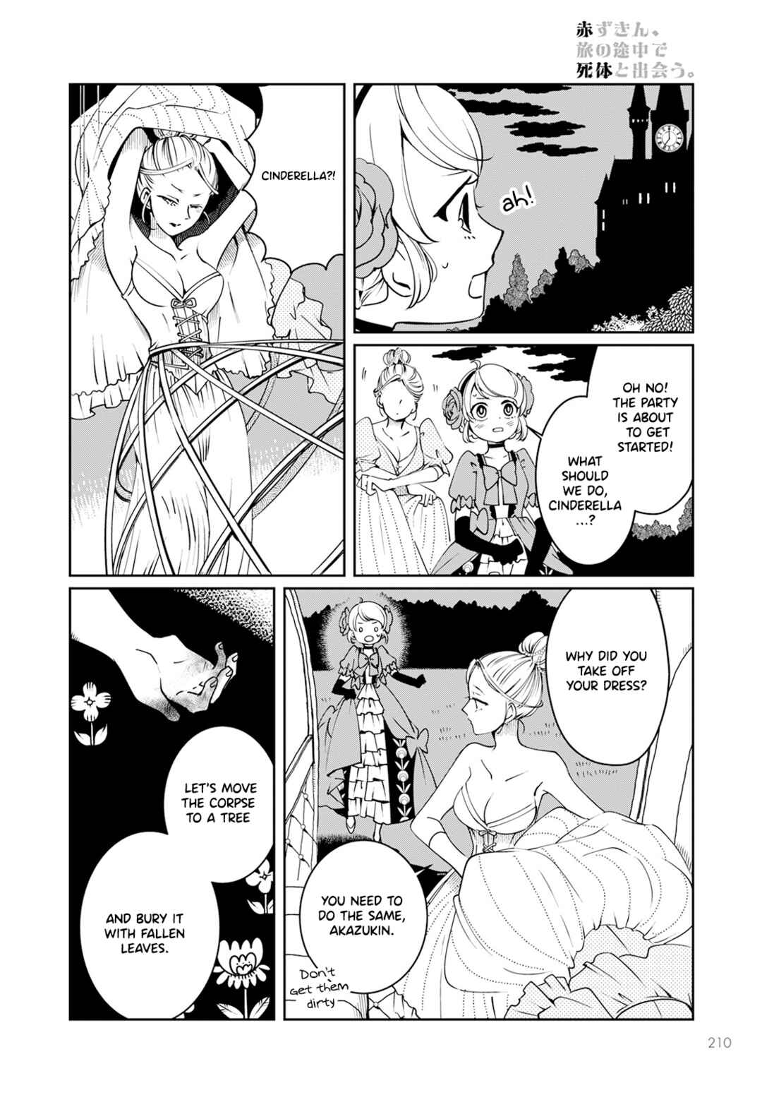 Akazukin, Tabi no Tochuu de Shitai to Deau. Chapter 2 - Page 9