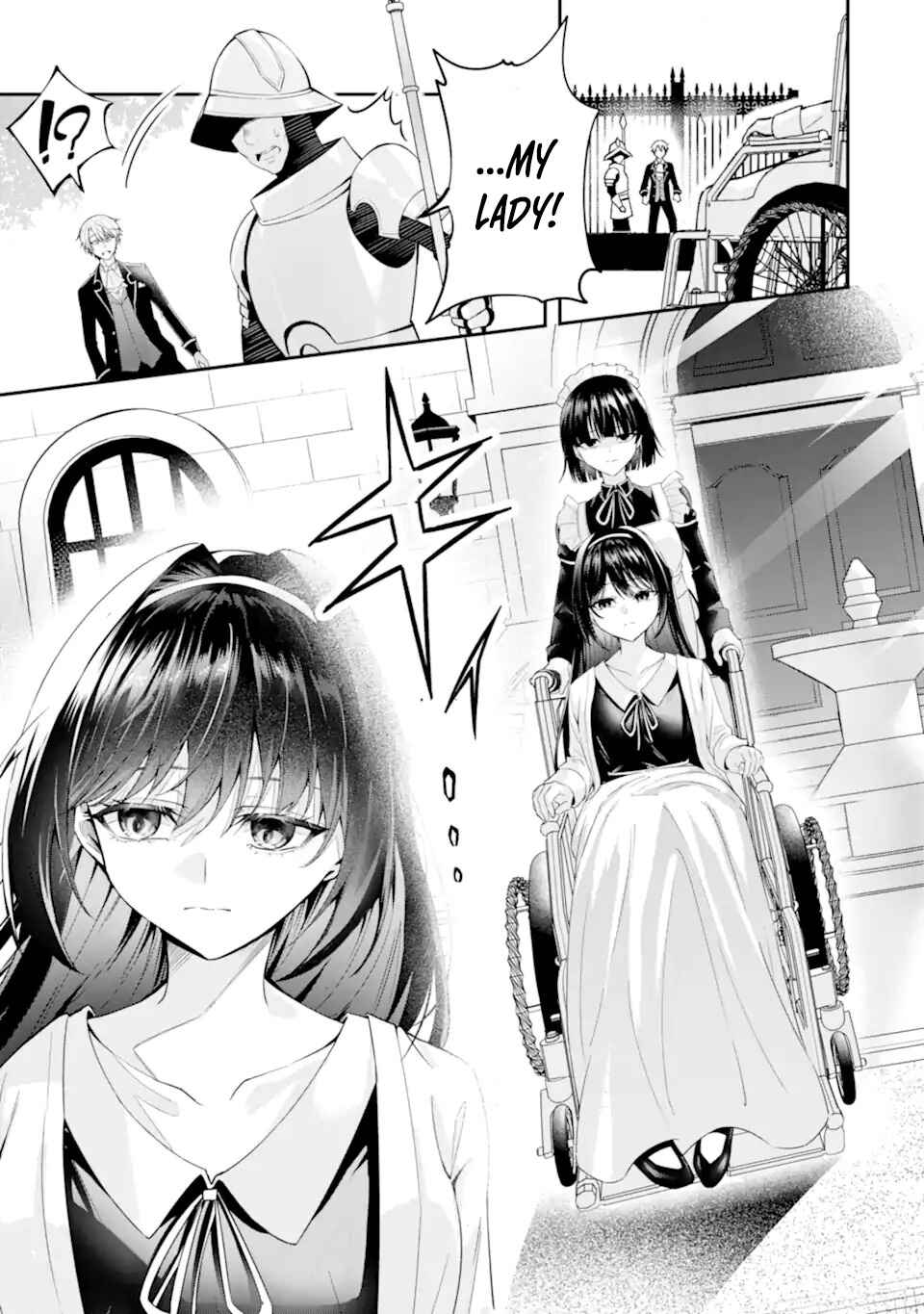 Shokei Flag no Akuyaku Kizoku ni Tensei Shita ga, Shinitakunai node Yami Mahou o Kiwamete Heroine-tachi o Sukuimasu Chapter 1.1 - Page 18