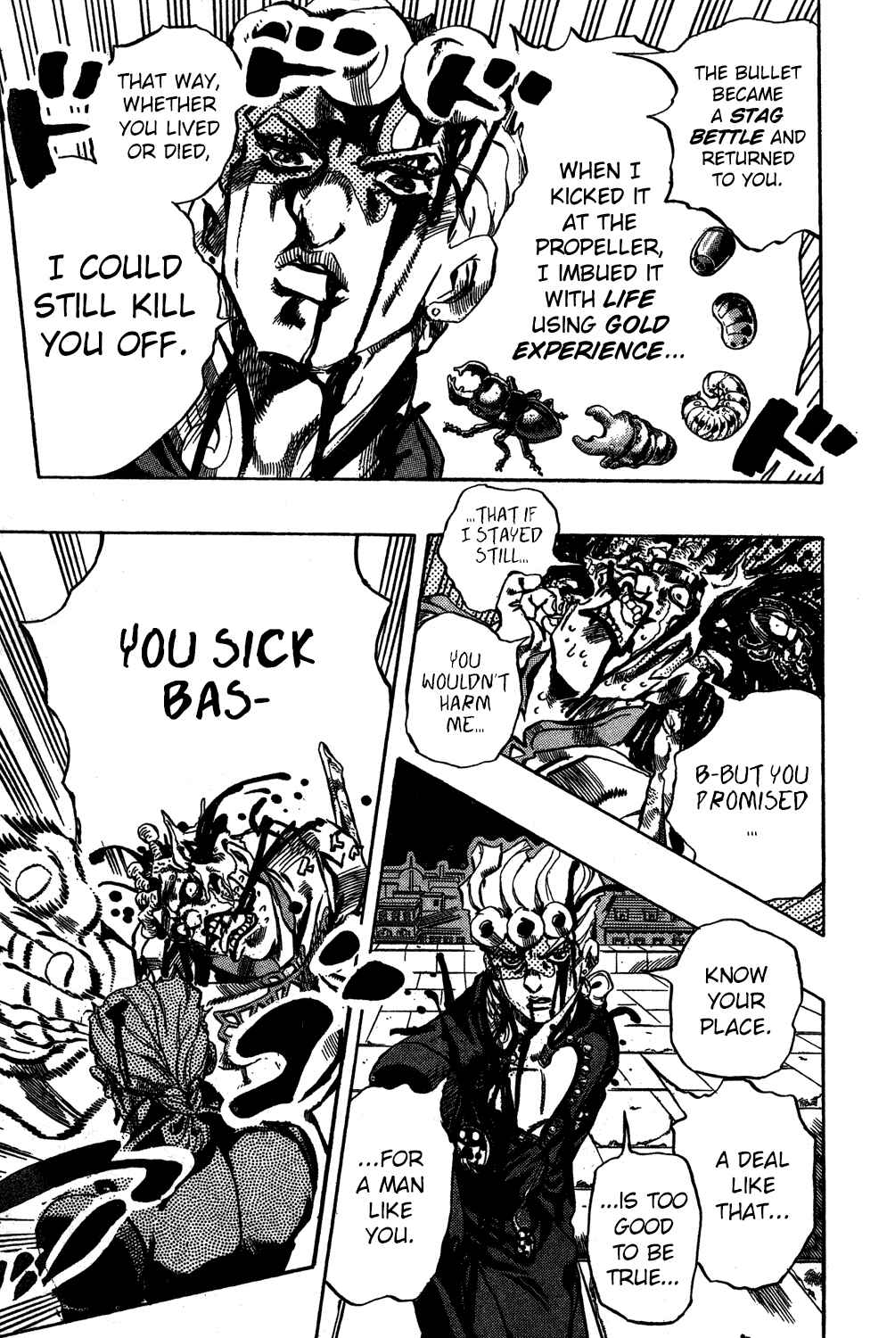 JoJo no Kimyou na Bouken: Part 5 - Ougon no Kaze Chapter 123 - Page 12