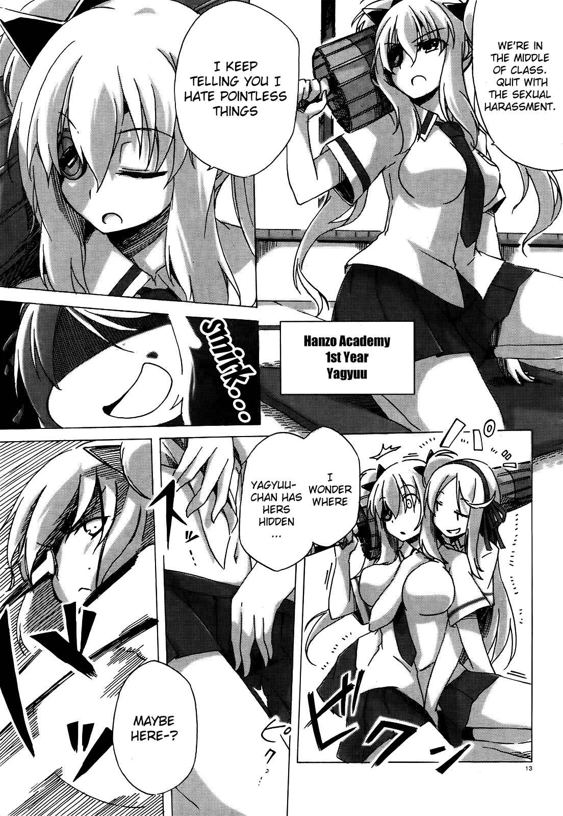 Senran Kagura - Shoujotachi no Shinei Chapter 1 - Page 12