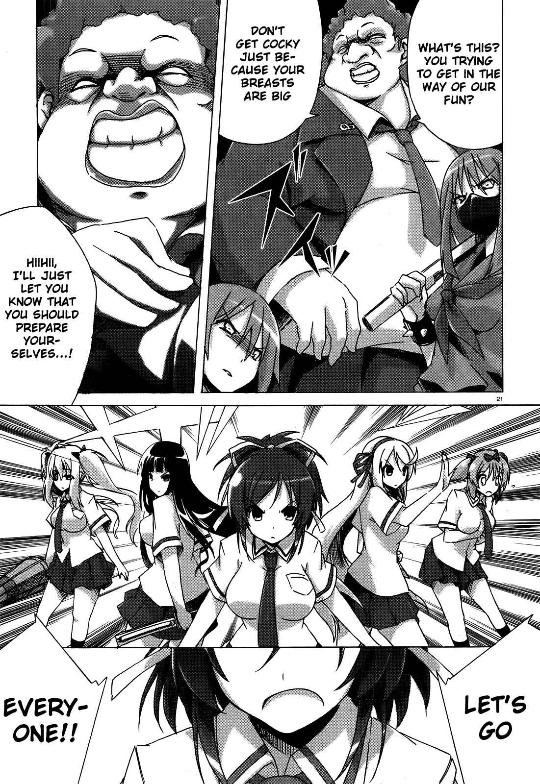 Senran Kagura - Shoujotachi no Shinei Chapter 1 - Page 20