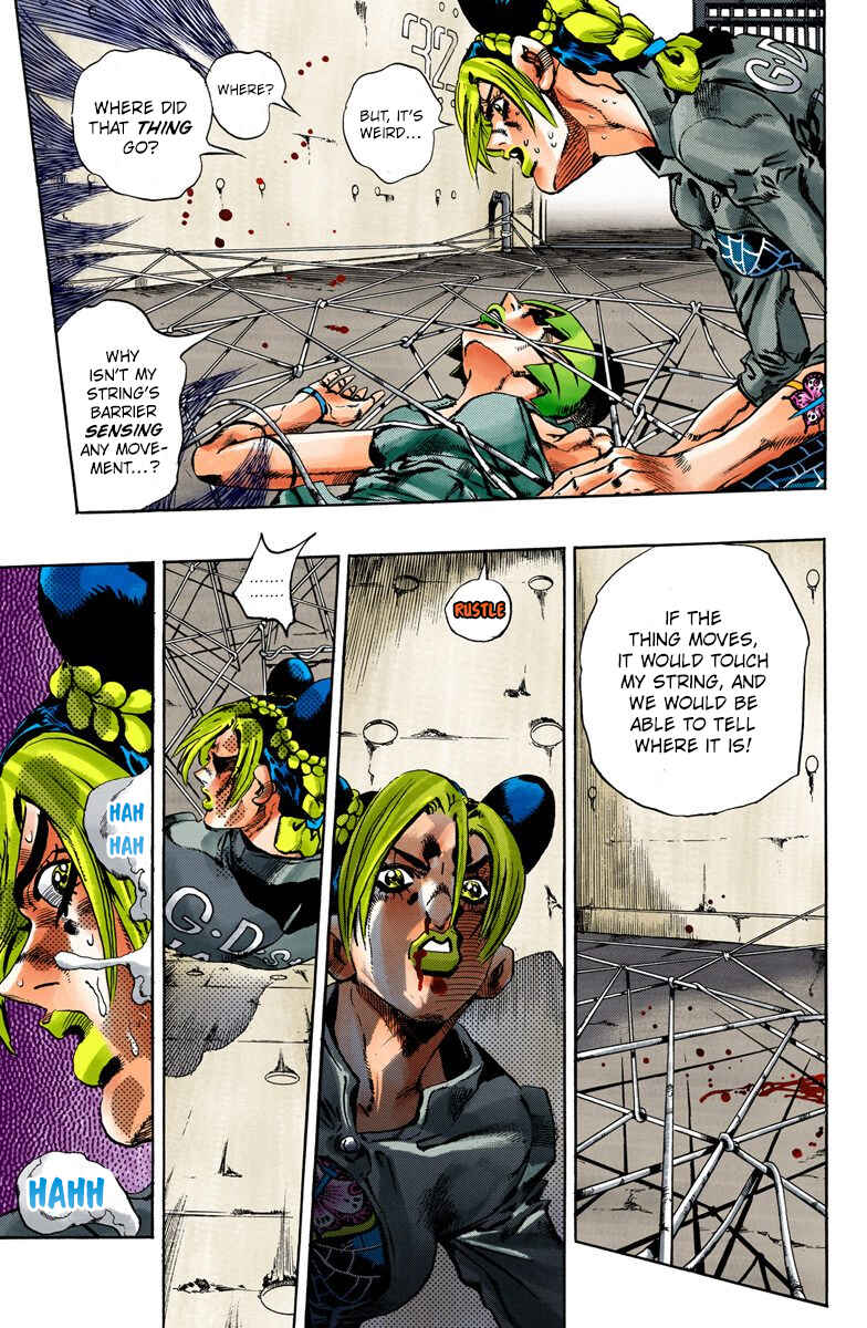 JoJo no Kimyou na Bouken: Part 6 - Stone Ocean Color-ban Chapter 54 - Page 14