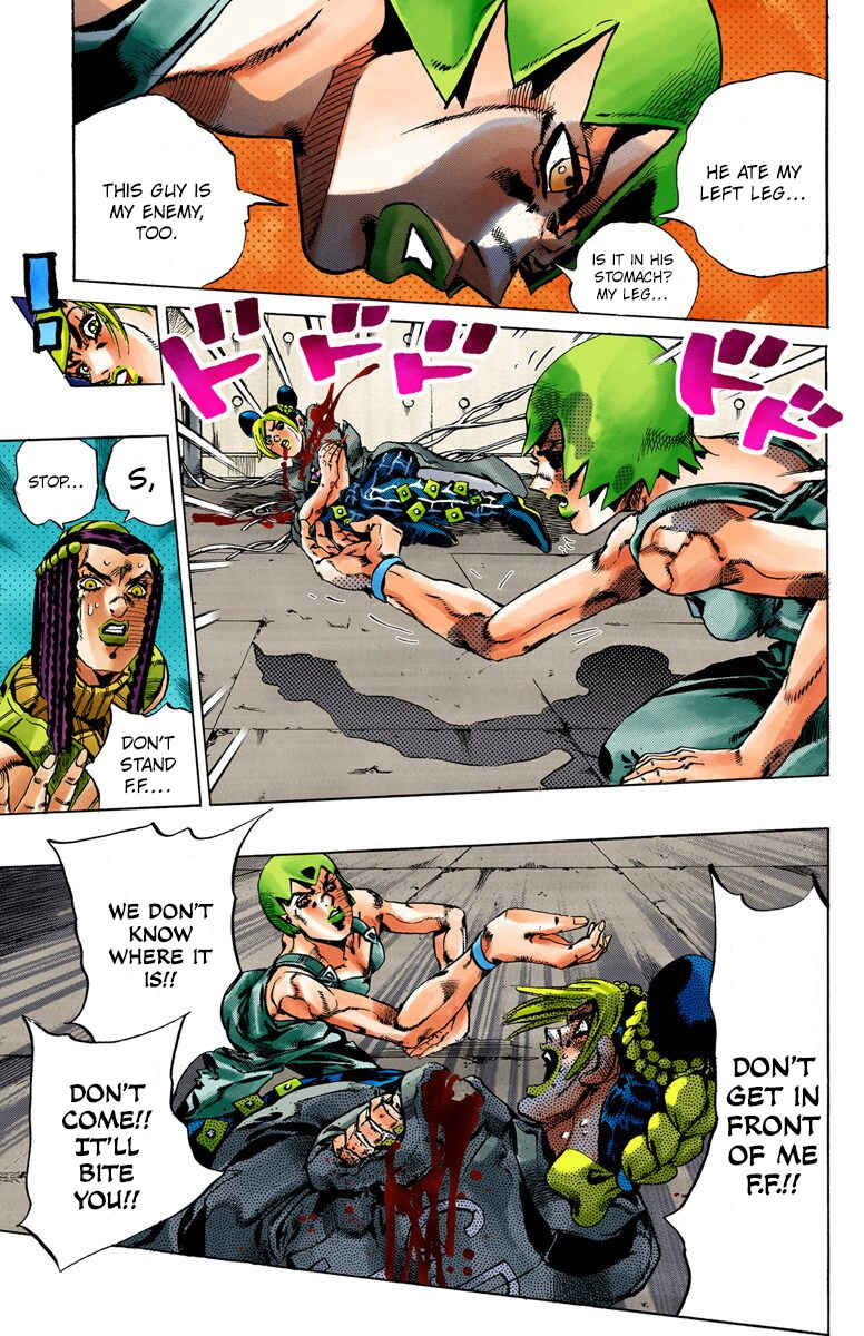 JoJo no Kimyou na Bouken: Part 6 - Stone Ocean Color-ban Chapter 54 - Page 17