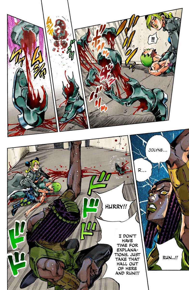 JoJo no Kimyou na Bouken: Part 6 - Stone Ocean Color-ban Chapter 54 - Page 7