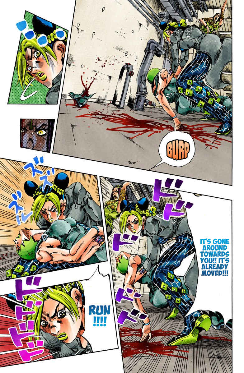 JoJo no Kimyou na Bouken: Part 6 - Stone Ocean Color-ban Chapter 54 - Page 8