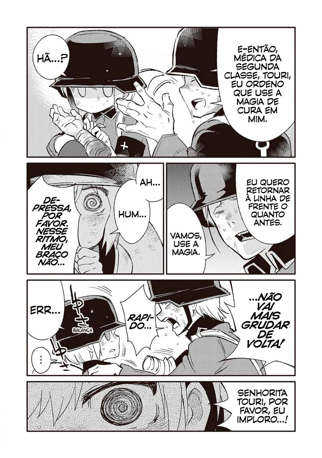 TS Eiseihei-san no Senjou Nikki Chapter 10 - Page 13