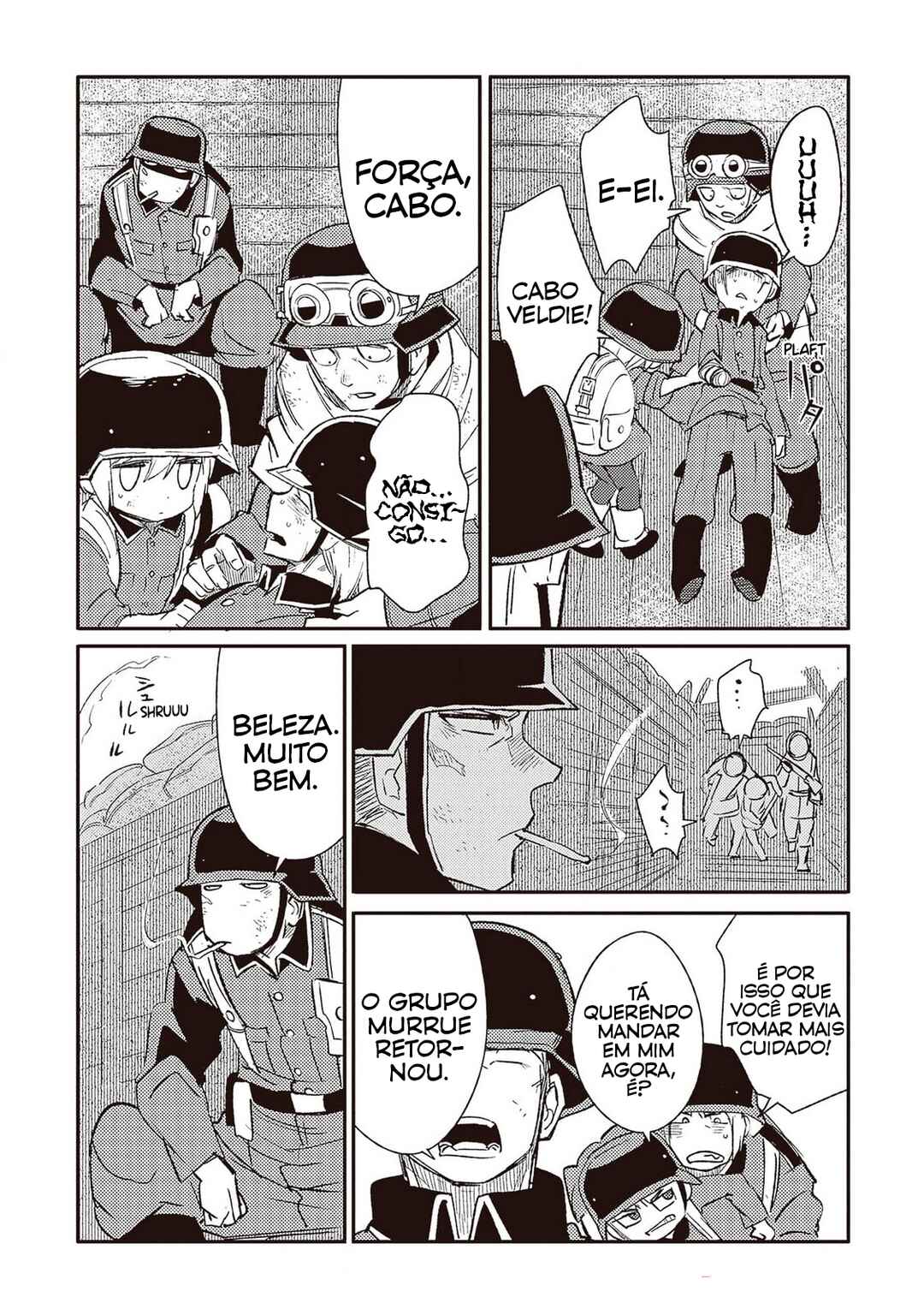TS Eiseihei-san no Senjou Nikki Chapter 10 - Page 21