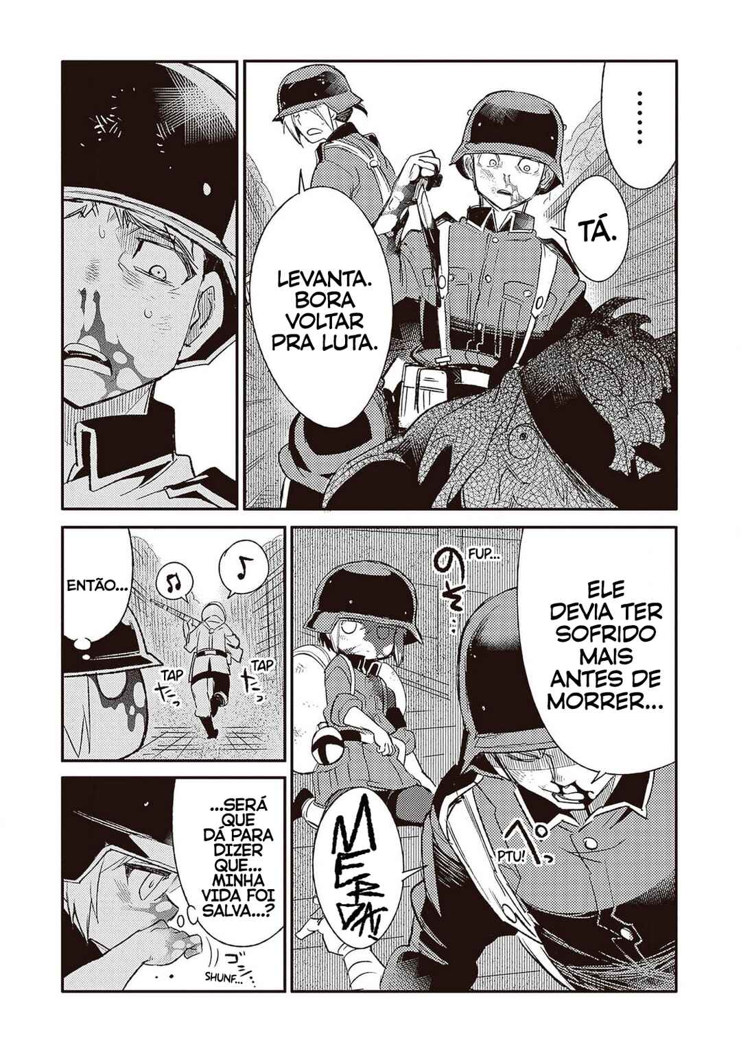 TS Eiseihei-san no Senjou Nikki Chapter 10 - Page 8