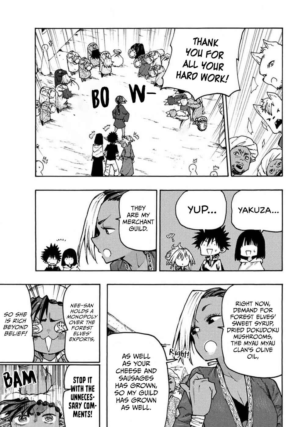 Mazumeshi Elf to Yuuboku gurashi Chapter 70 - Page 11