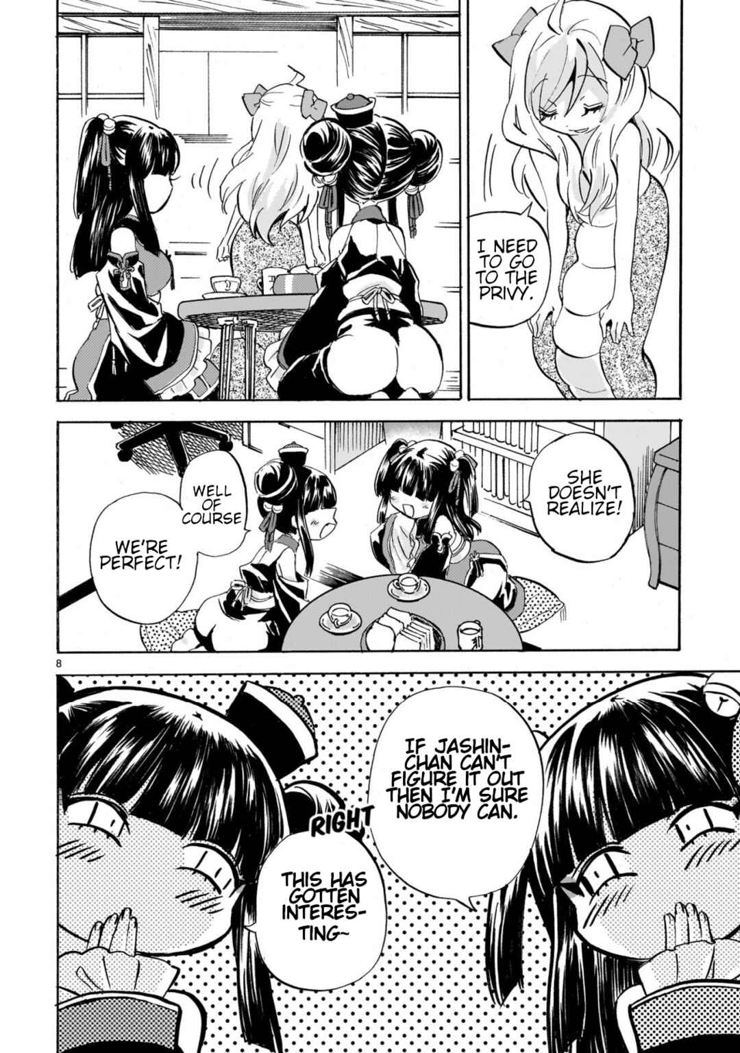 Jashin-chan Dropkick Chapter 277 - Page 8