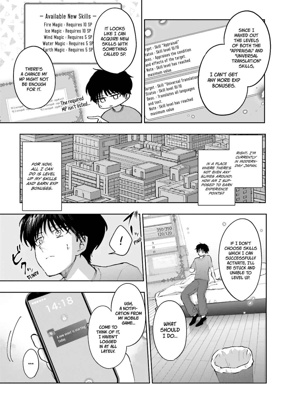 Classmate wa Isekai de Yuusha ni Natta kedo, Ore dake Gendai Nihon ni Okizari ni Narimashita Chapter 2.2 - Page 7