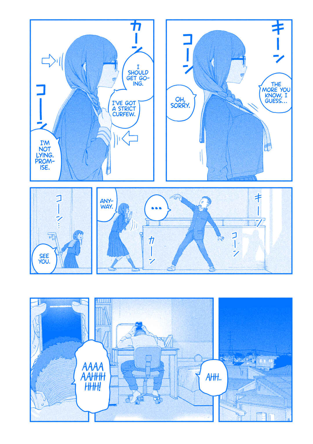 Getsuyoubi no Tawawa (Blue) (Fan Colored) Chapter 109 - Page 12