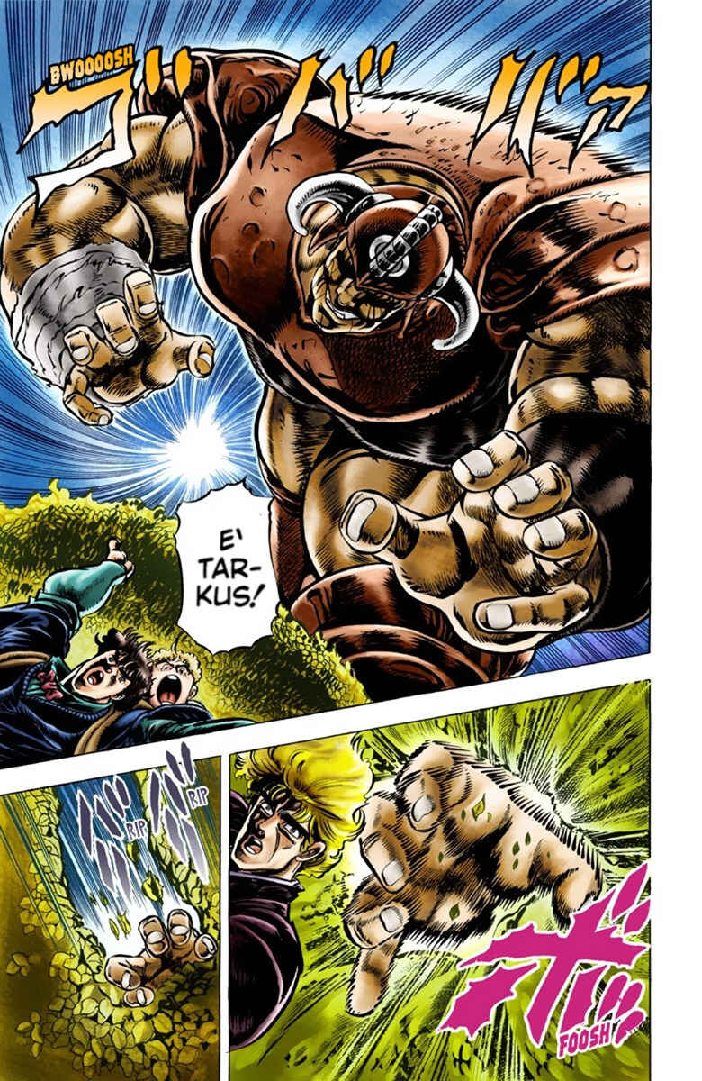 JoJo no Kimyou na Bouken: Part 1 - Phantom Blood Color-ban Chapter 32 - Page 11