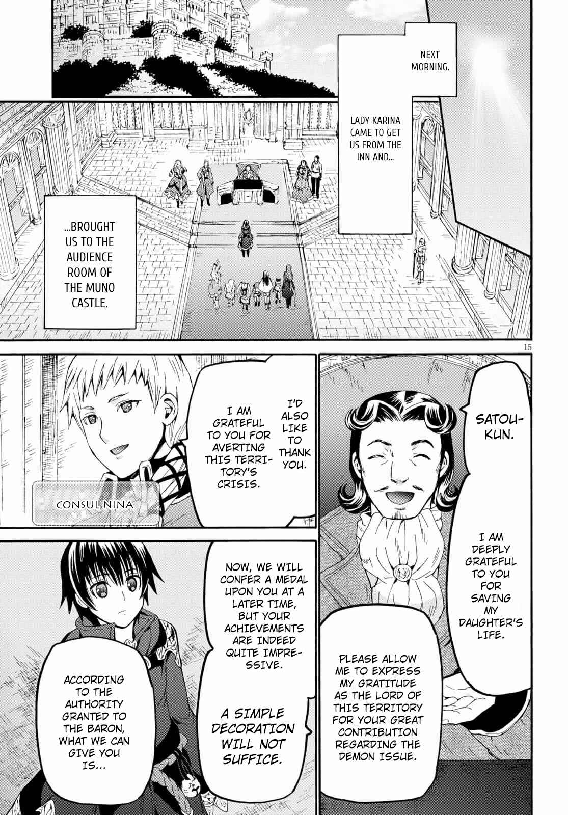 Death March kara Hajimaru Isekai Kyousoukyoku Chapter 64 - Page 14