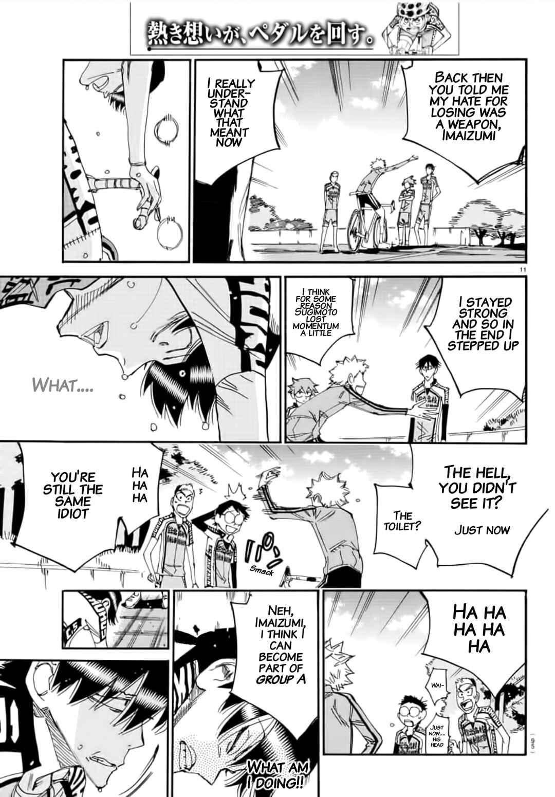 Yowamushi Pedal Chapter 644 - Page 11
