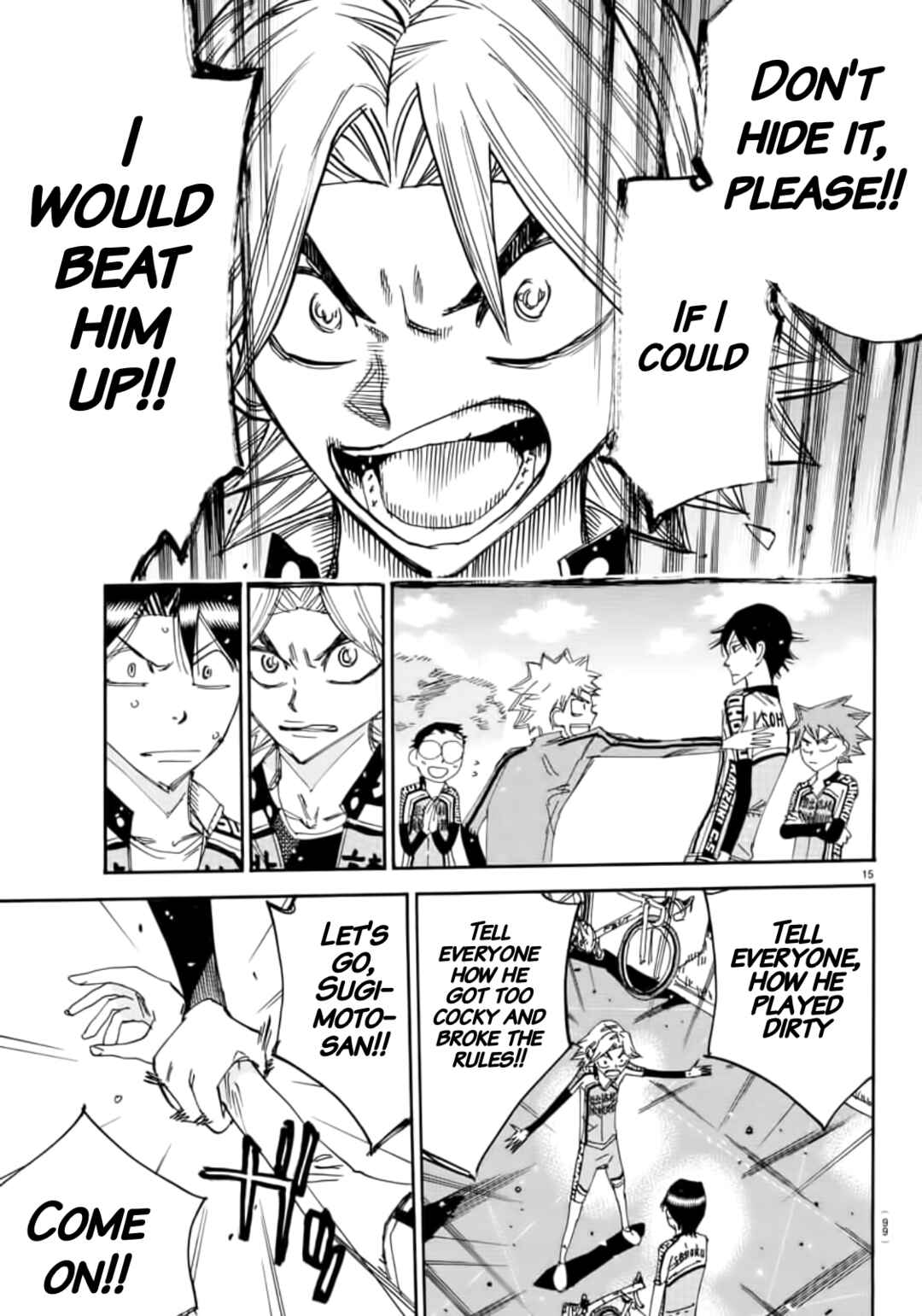 Yowamushi Pedal Chapter 644 - Page 15