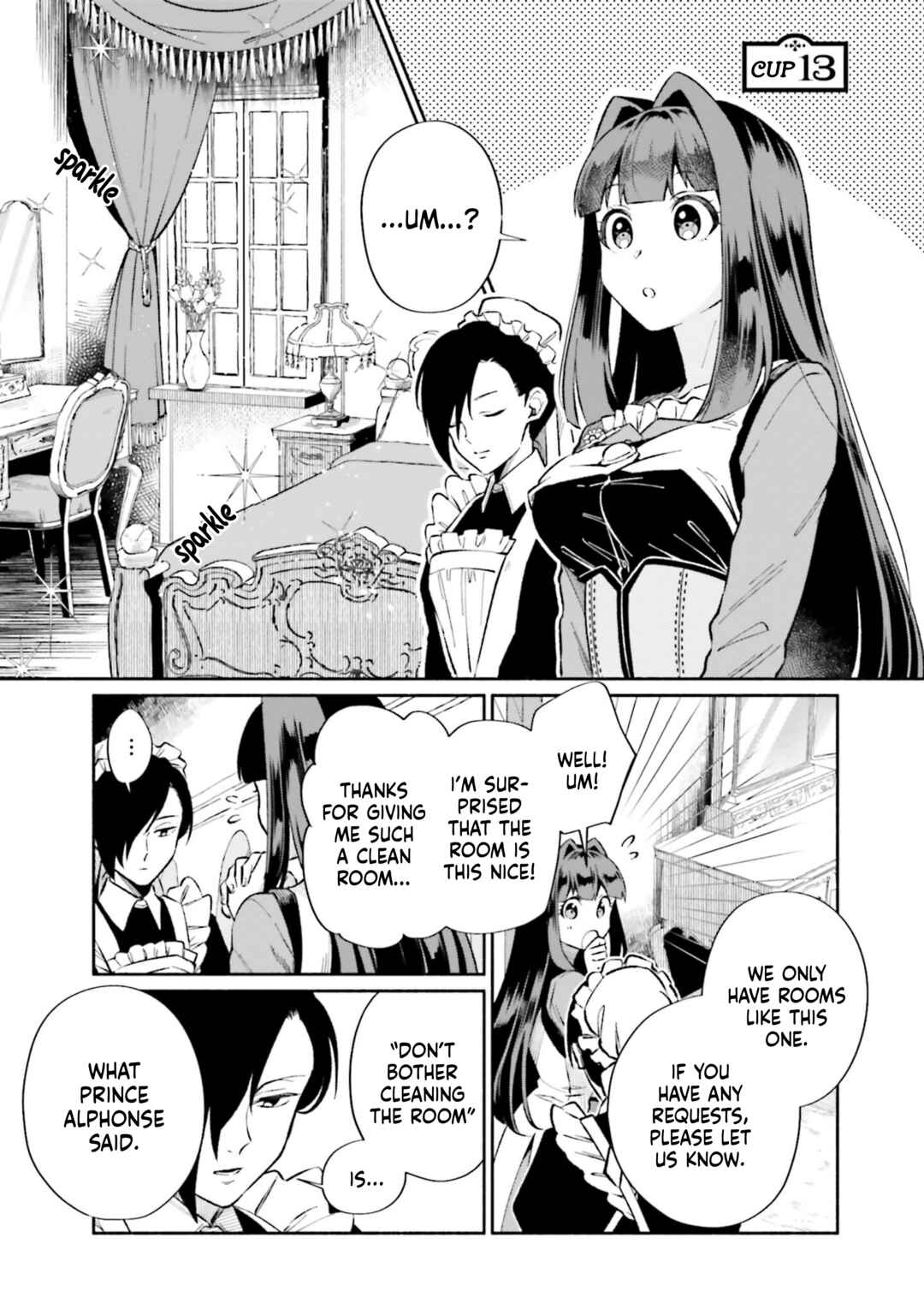 Suterare Shiro Mahoutsukai no Koucha Seikatsu Chapter 13 - Page 1