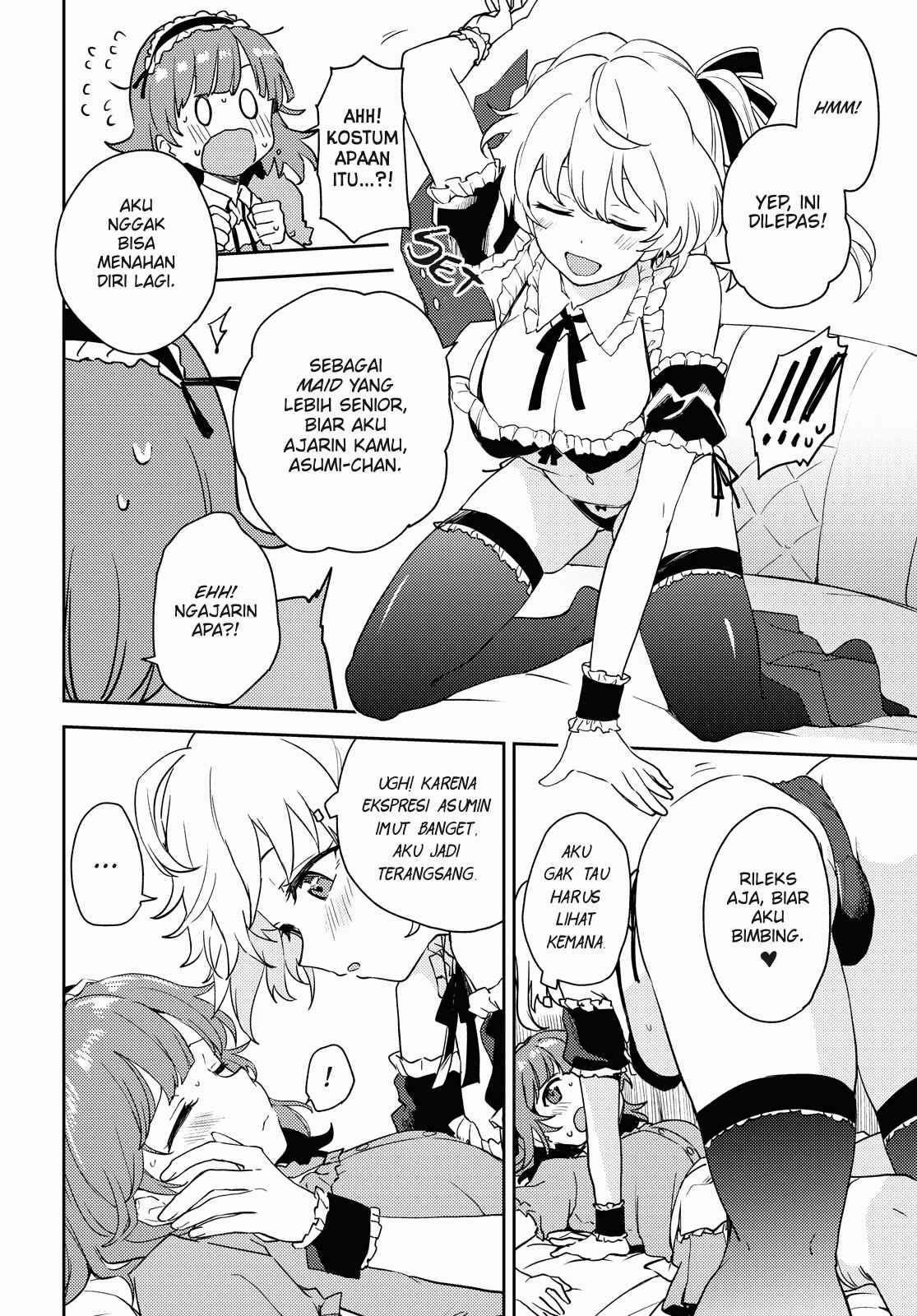 Asumi-chan wa Les Fuuzoku ni Kyoumi ga Arimasu! Chapter 3 - Page 18
