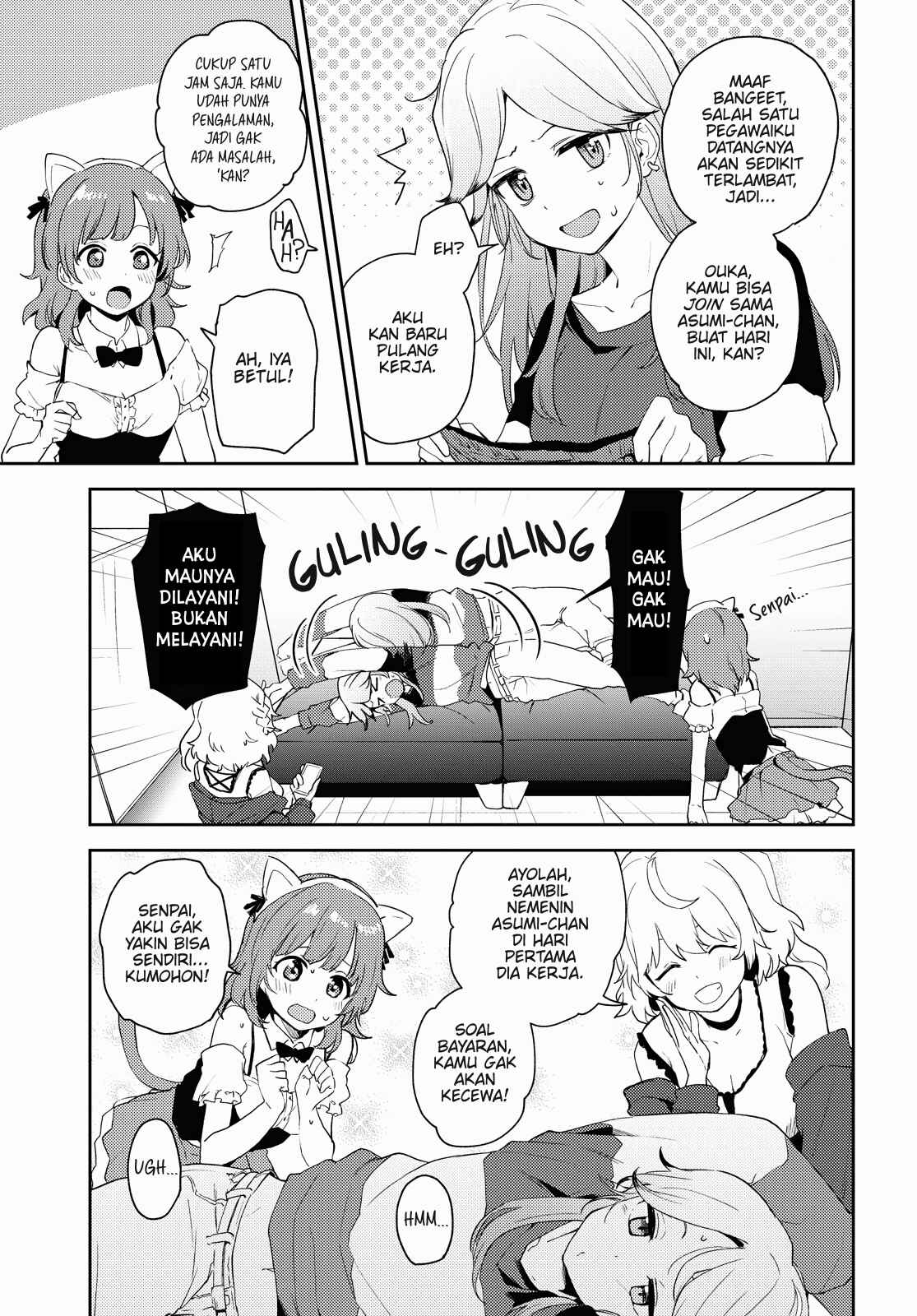 Asumi-chan wa Les Fuuzoku ni Kyoumi ga Arimasu! Chapter 3 - Page 9