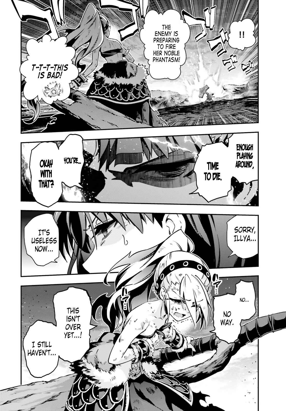 Fate/kaleid liner PRISMA☆ILLYA 3rei!! Chapter 48.2 - Page 14