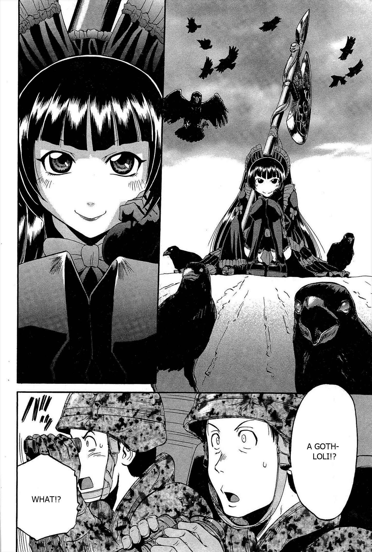 GATE - Jieitai Kanochi nite, Kaku Tatakaeri Chapter 5 - Page 14