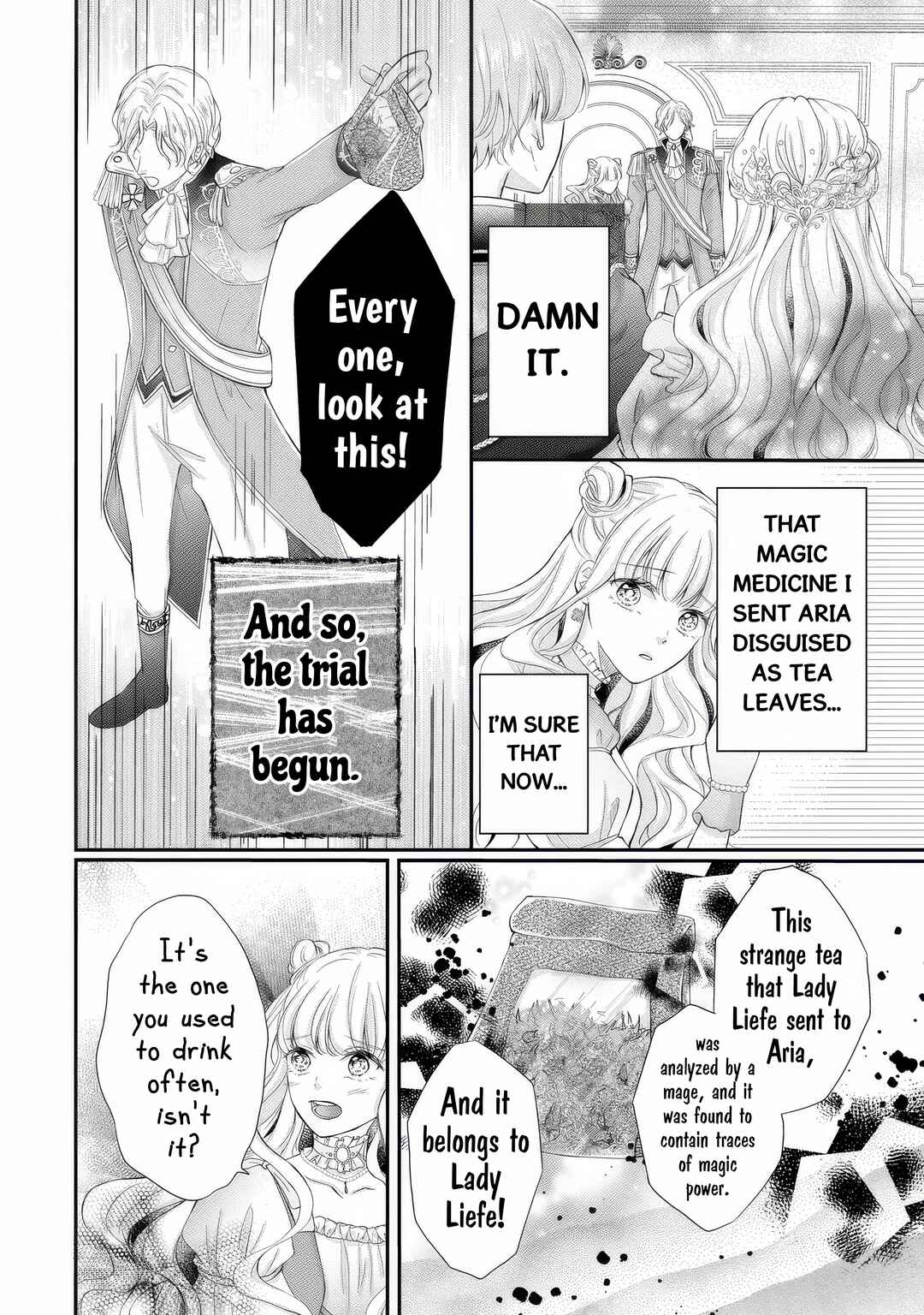 Konyakusha ni Wasurerareta Watashi Ringoku no Koutaishi Denka to Gisou Kon'yaku Suru Koto ni Narimashita (※Tadashi, Denka no Honmei wa Watashi Mitai desu!?) Chapter 1 - Page 53
