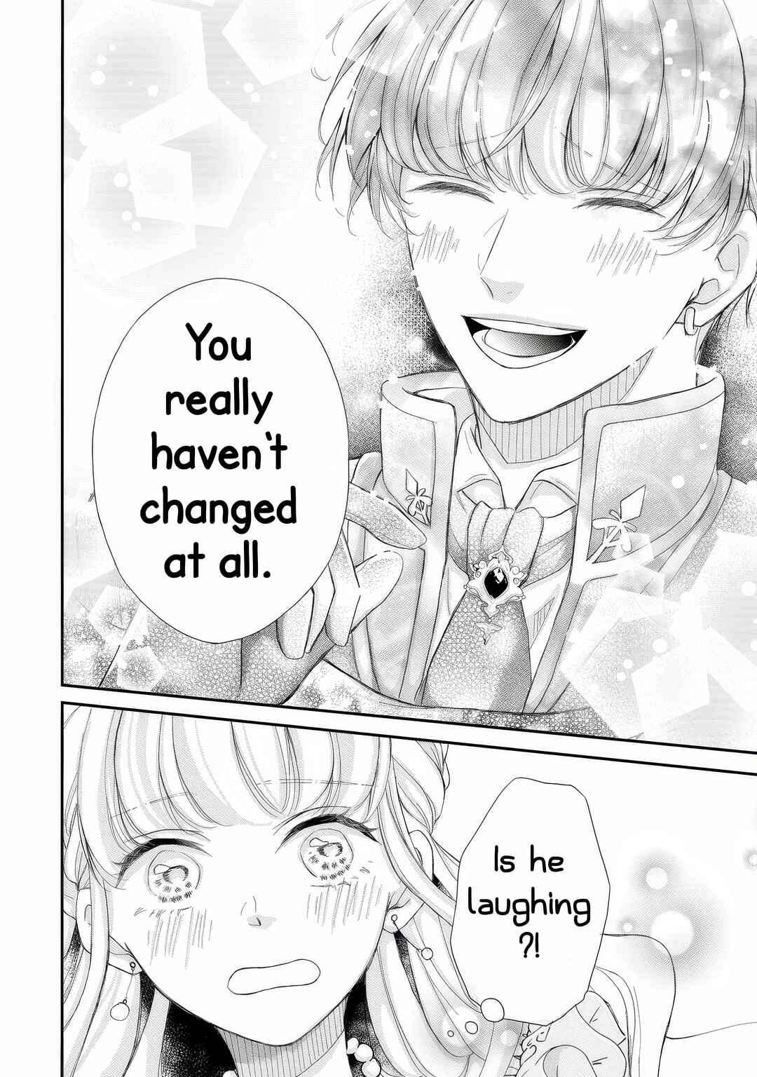 Konyakusha ni Wasurerareta Watashi Ringoku no Koutaishi Denka to Gisou Kon'yaku Suru Koto ni Narimashita (※Tadashi, Denka no Honmei wa Watashi Mitai desu!?) Chapter 1 - Page 55