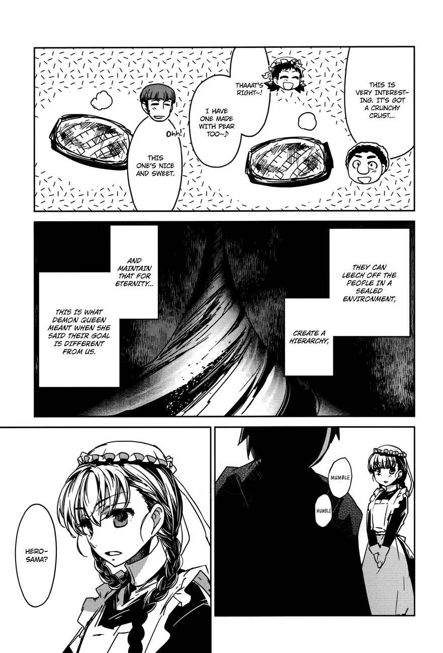MAOYU : Archenemy and Hero “Become mine, Hero” “I refuse!” Chapter 15 - Page 22