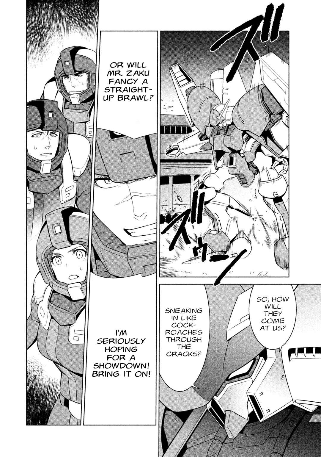 Kidou Senshi Gundam Twilight Axis Chapter 4 - Page 35