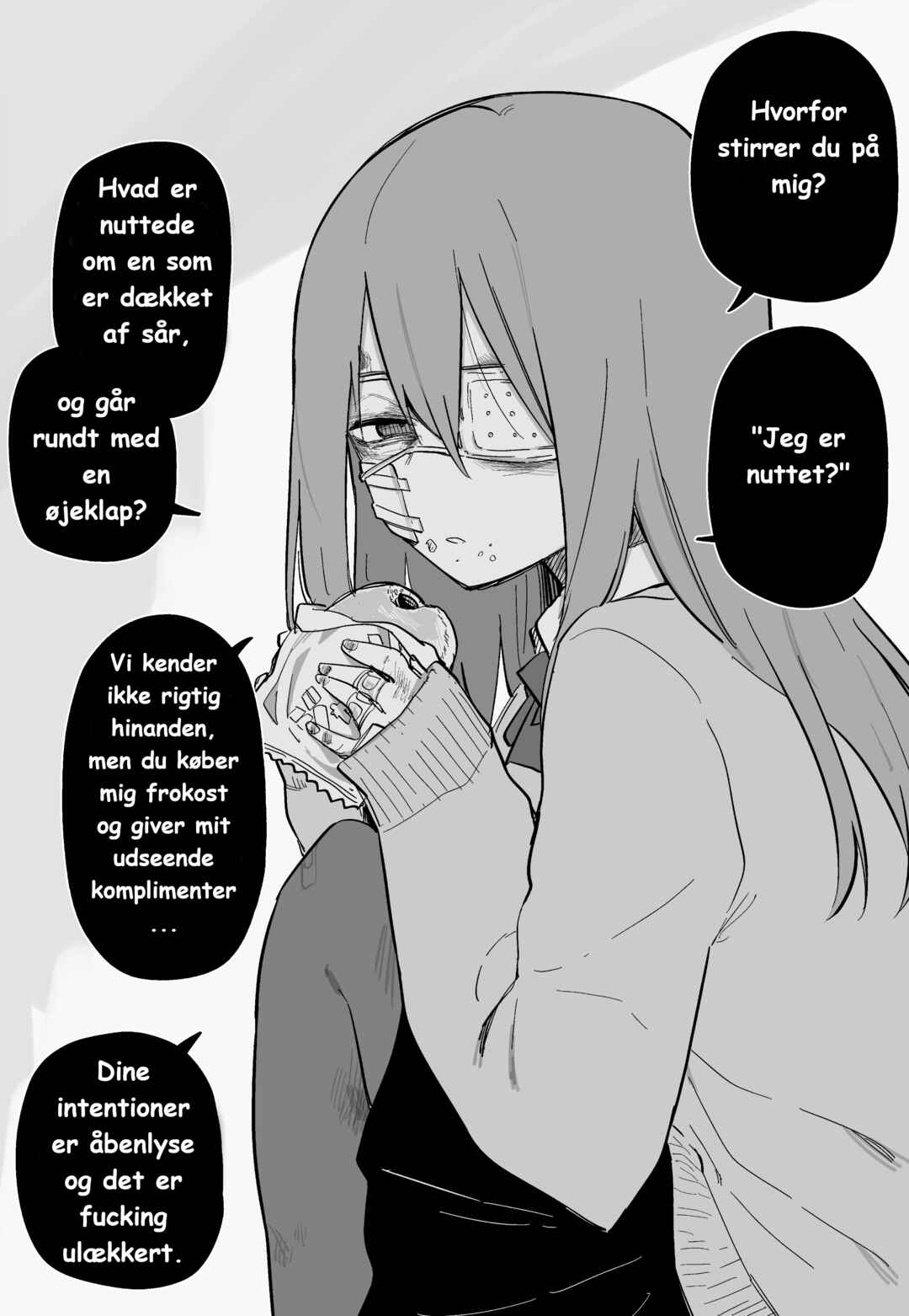 Azadarake no Classmate ga Shinpai de Chapter 4 - Page 1