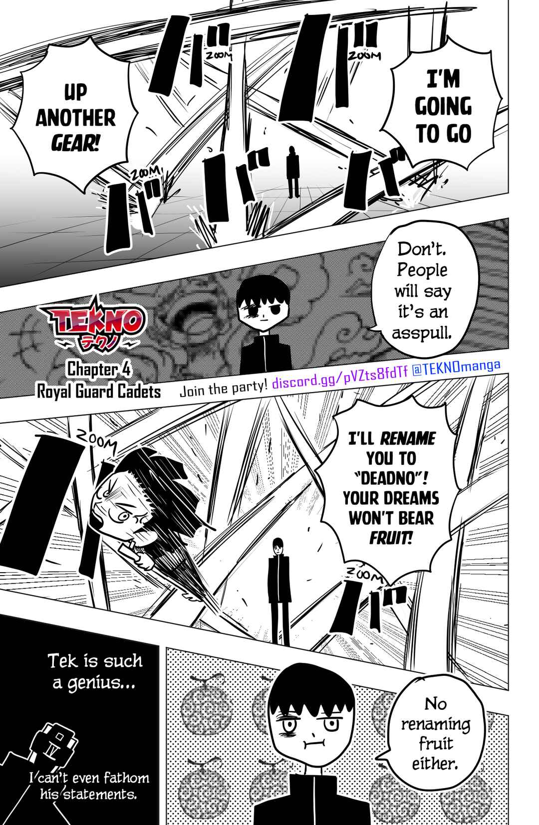 TEKNO: Sci-Fi Shonen Manga! Chapter 4 - Page 1