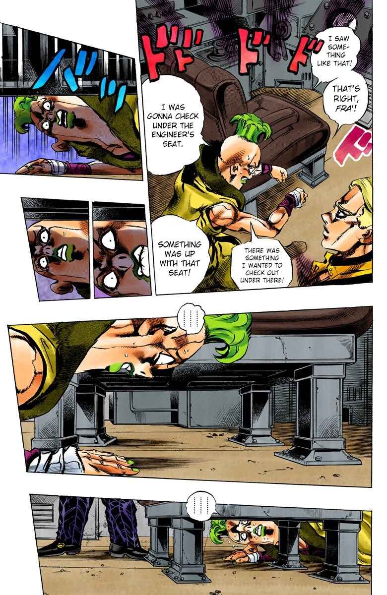 JoJo no Kimyou na Bouken: Part 5 - Ougon no Kaze Color-ban Chapter 53 - Page 10