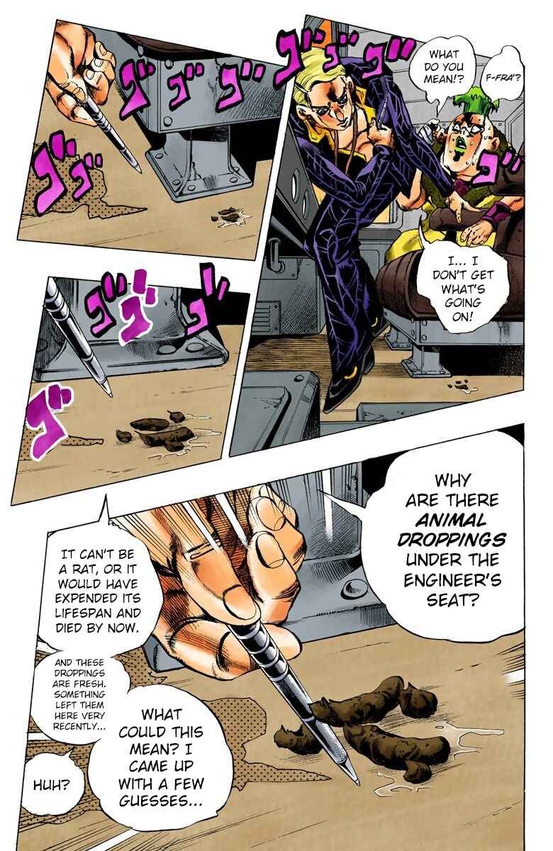 JoJo no Kimyou na Bouken: Part 5 - Ougon no Kaze Color-ban Chapter 53 - Page 12