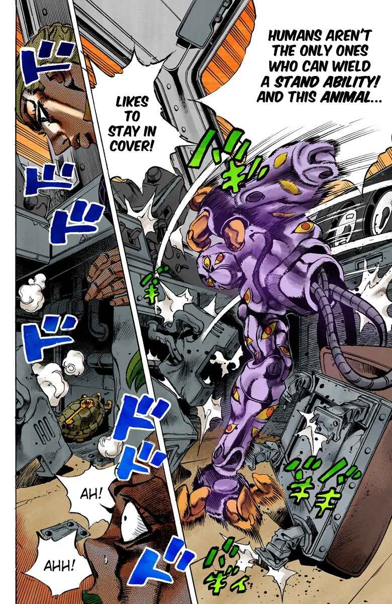 JoJo no Kimyou na Bouken: Part 5 - Ougon no Kaze Color-ban Chapter 53 - Page 13