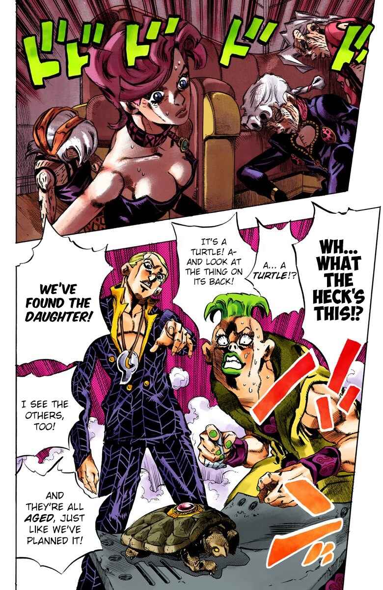 JoJo no Kimyou na Bouken: Part 5 - Ougon no Kaze Color-ban Chapter 53 - Page 15