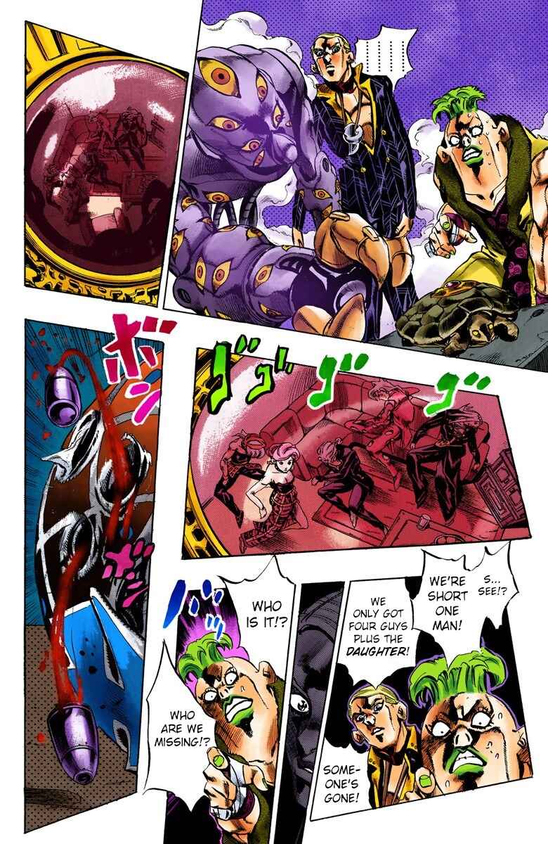 JoJo no Kimyou na Bouken: Part 5 - Ougon no Kaze Color-ban Chapter 53 - Page 17