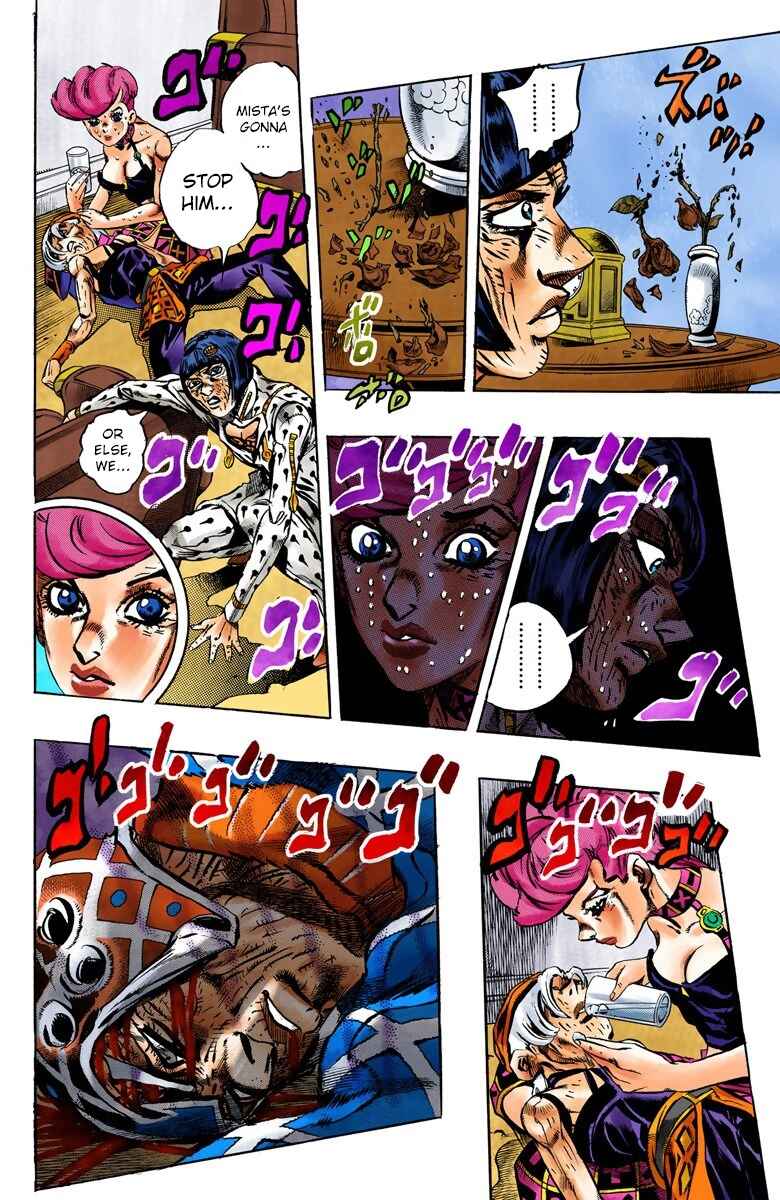 JoJo no Kimyou na Bouken: Part 5 - Ougon no Kaze Color-ban Chapter 53 - Page 5