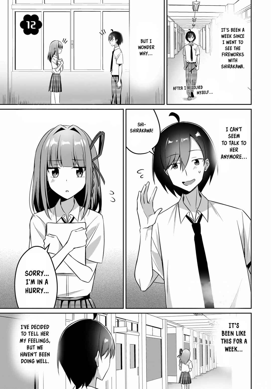 Maigo no Onnanoko wo Ie made Todoketara, Genkan kara Detekita no wa Gakunen Ichi no Bishoujo deshita Chapter 12 - Page 1