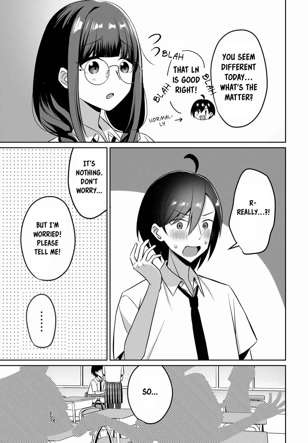 Maigo no Onnanoko wo Ie made Todoketara, Genkan kara Detekita no wa Gakunen Ichi no Bishoujo deshita Chapter 12 - Page 3
