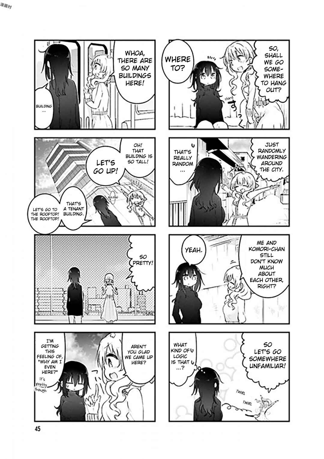 Komori-san wa Kotowarenai! Chapter 74 - Page 3