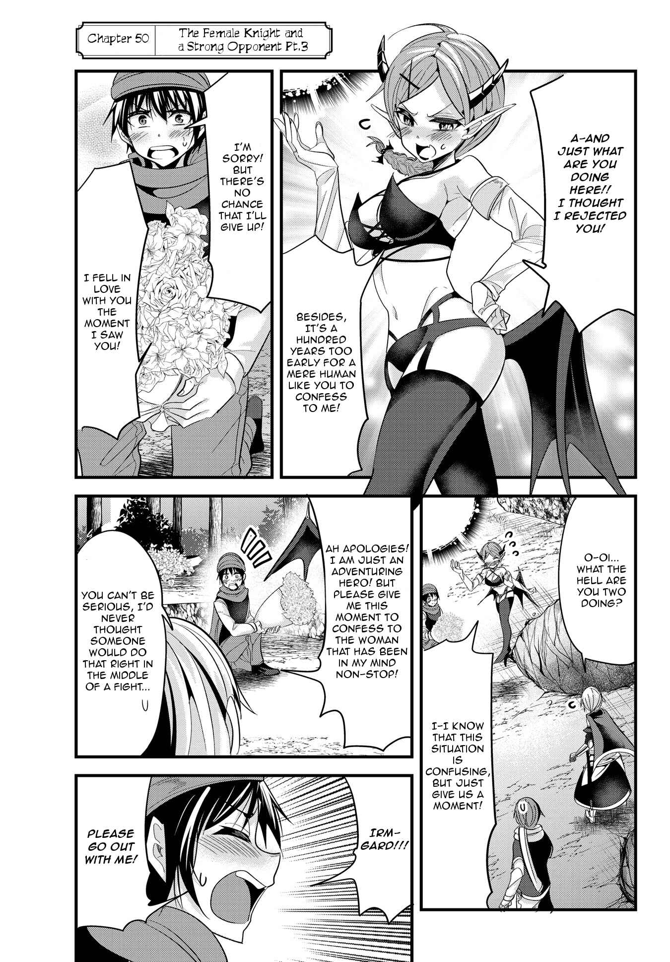 Ima made ichido mo Onna Atsukaisareta Koto ga nai Onnakishi o Onna Atsukai Suru Chapter 50 - Page 1