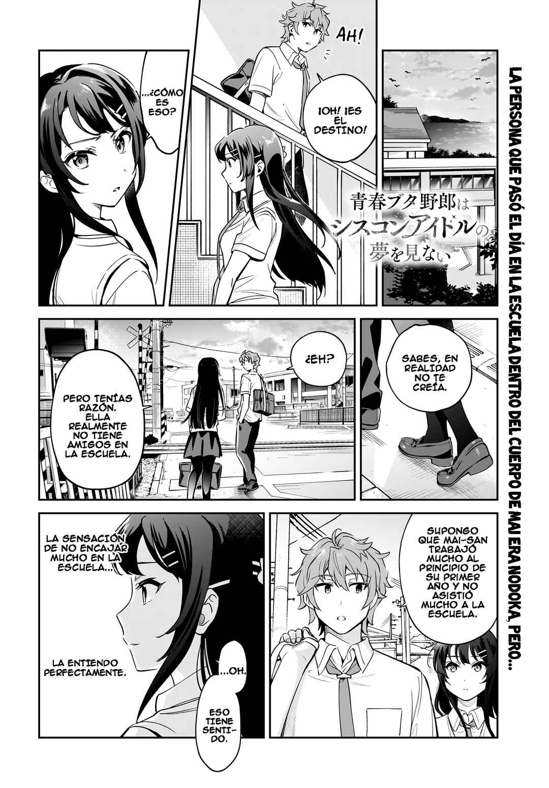 Rascal Does Not Dream of Siscon Idol Chapter 3 - Page 15