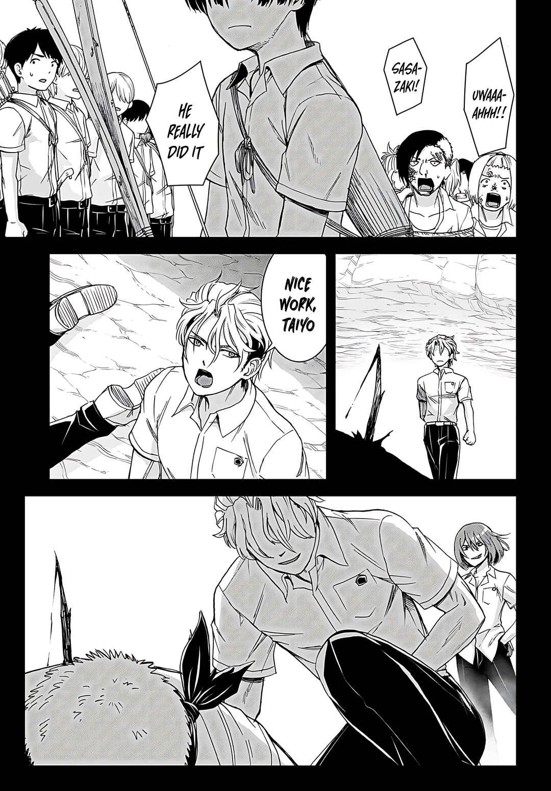 Isekai Yurutto Survival Seikatsu ~Gakkou no Minna to Isekai no Mujintou ni Tenishitakedo Ore Dake Rakushou desu~ Chapter 38 - Page 12
