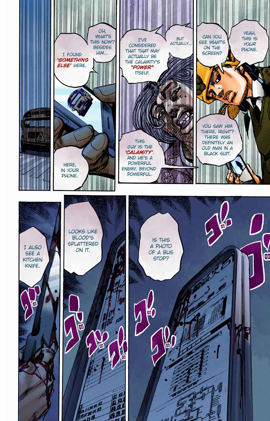 JoJo no Kimyou na Bouken: Part 8 - JoJolion Color-ban Chapter 96 - Page 14
