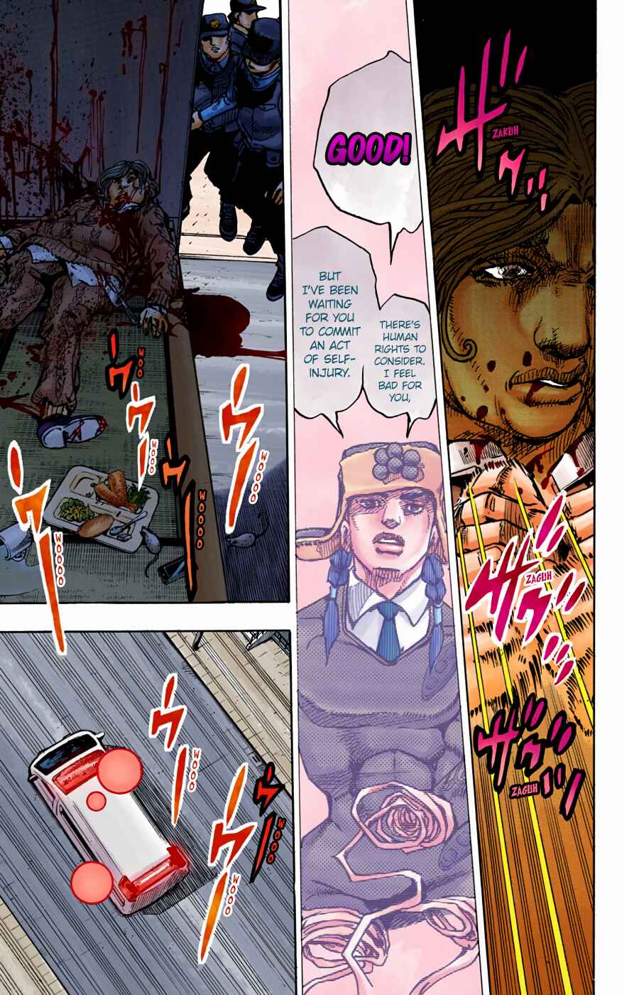 JoJo no Kimyou na Bouken: Part 8 - JoJolion Color-ban Chapter 96 - Page 17