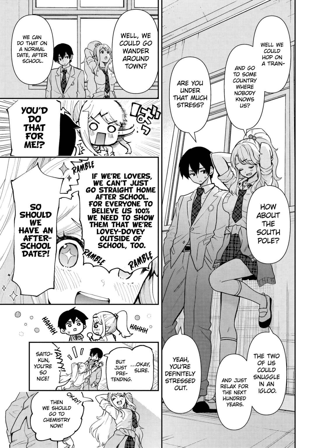 Class no Daikirai na Joshi to Kekkon Suru Koto ni Natta. Chapter 31.2 - Page 9
