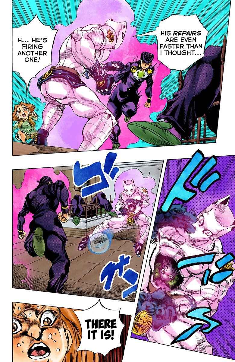 JoJo no Kimyou na Bouken: Part 4 - Diamond wa Kudakenai Color-ban Chapter 163 - Page 11