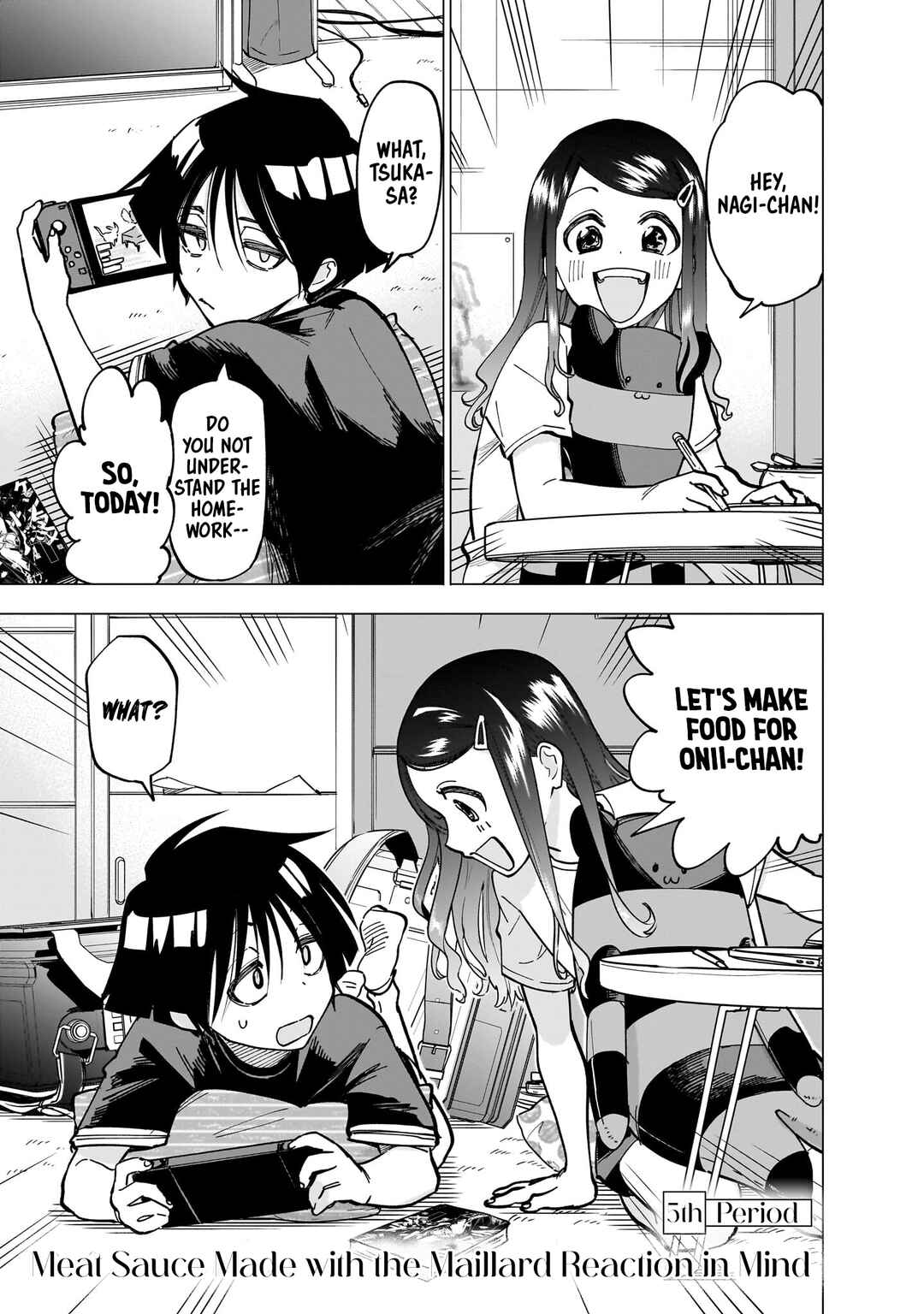 Yankee-kun to Kagaku Gohan Chapter 5 - Page 1