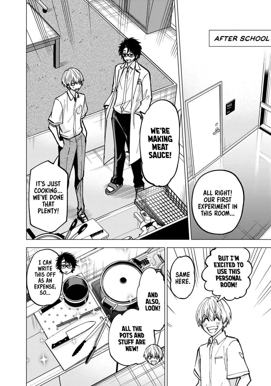 Yankee-kun to Kagaku Gohan Chapter 5 - Page 16