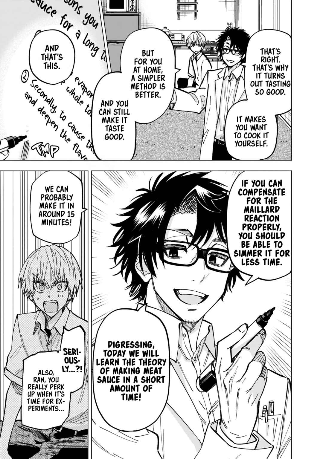 Yankee-kun to Kagaku Gohan Chapter 5 - Page 21